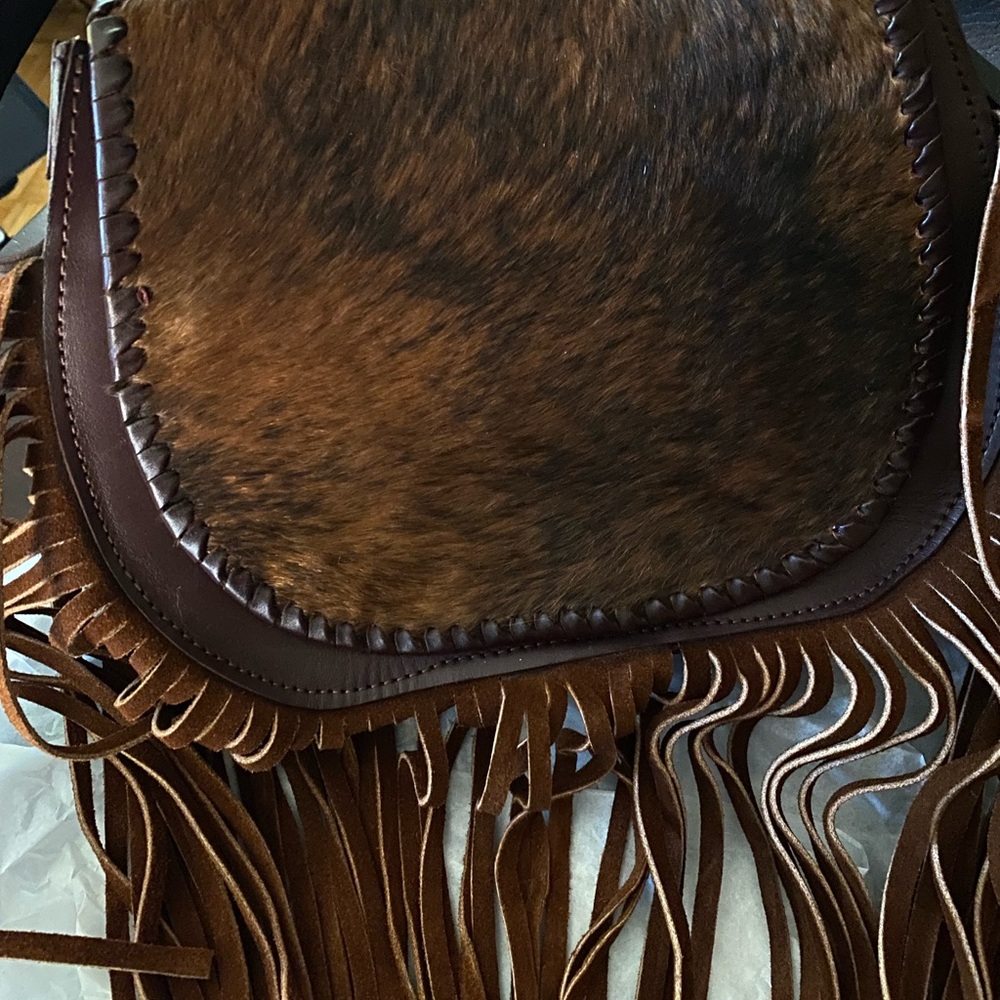 Copilli Fur Bag With Long Dangling Strands